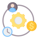 asignación de recursos icon