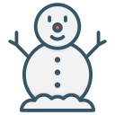 muñeco de nieve icon