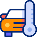 temperatura del coche icon