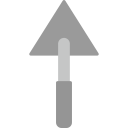 pala triangular icon