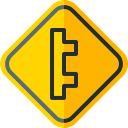 carretera lateral derecha icon