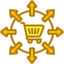 comercio electrónico icon