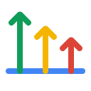 gráfico de flechas 