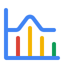 gráfico de histograma icon