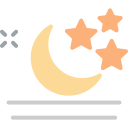 luna y estrellas icon