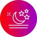 luna y estrellas icon