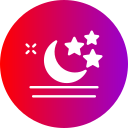 luna y estrellas icon