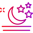 luna y estrellas icon