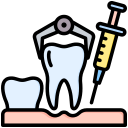 extracción dental icon