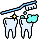 limpieza dental icon