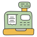 caja registradora icon