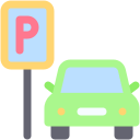 aparcamiento de coches icon