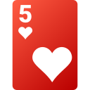 cinco de corazones icon