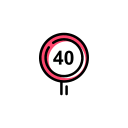 Límite de velocidad icon