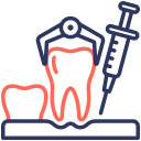 extracción dental icon