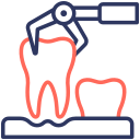 extracción dental icon