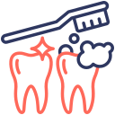 limpieza dental icon