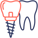 implante dental icon