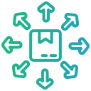 distribución icon