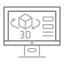 diseño 3d icon