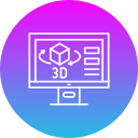 diseño 3d icon