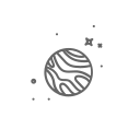 Planet icon
