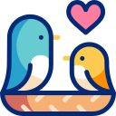 pájaros del amor animated icon