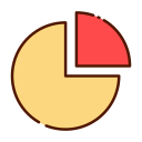 Gráfico circular icon