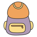 bolsa para la escuela icon