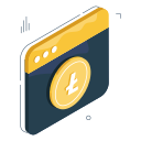 moneda digital icon