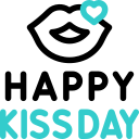 dia internacional del beso icon