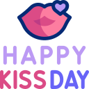 dia internacional del beso icon