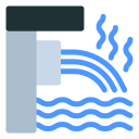 la contaminación del agua icon