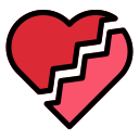 corazón roto icon