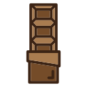 barra de chocolate 