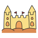 castillo de arena icon