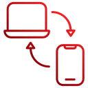 transferencia de datos icon