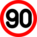 límite de velocidad icon