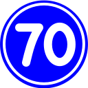 velocidad 70 