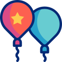 globos animated icon