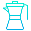 Cafetera moka icon