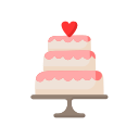 pastel de boda icon