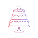 pastel de boda icon