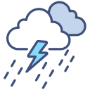 nube de lluvia icon