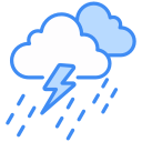 nube de lluvia icon