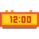 reloj digital icon