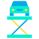 Rampa para coches icon