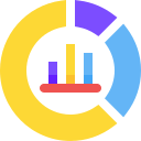 Gráfico circular icon