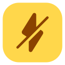 flash apagado icon