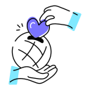 wohltätigkeit icon